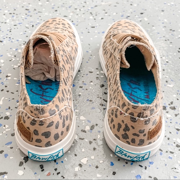 NBW BLOWFISH Cheetah Print Sneakers - Picture 5 of 7